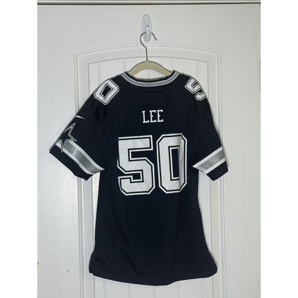 Nike Youth Medium Dallas Cowboys NFL On Field Game Jersey Retired Sean Lee - Picture 4 of 4